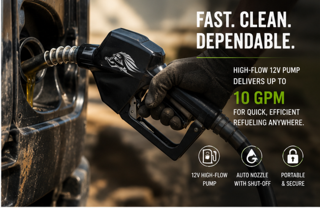 How the TruckMaster's Integrated 12V Pump Works