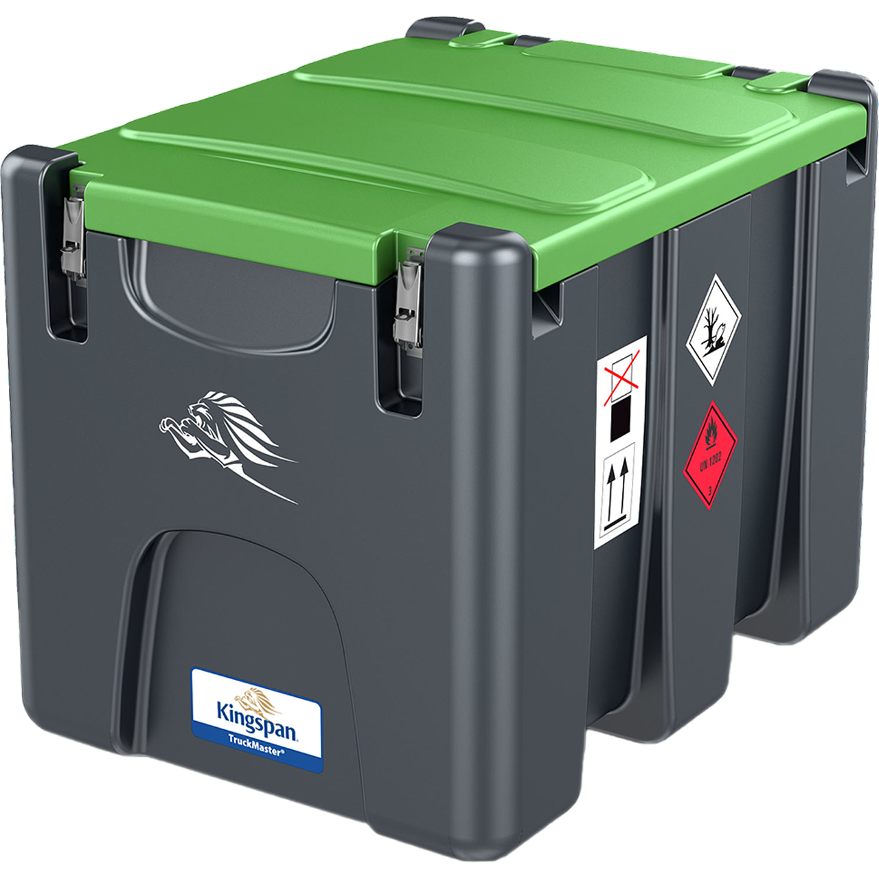 Dark Slate Gray TruckMaster® Portable Diesel Storage & Dispensing Tank 53 Gal — TM53
