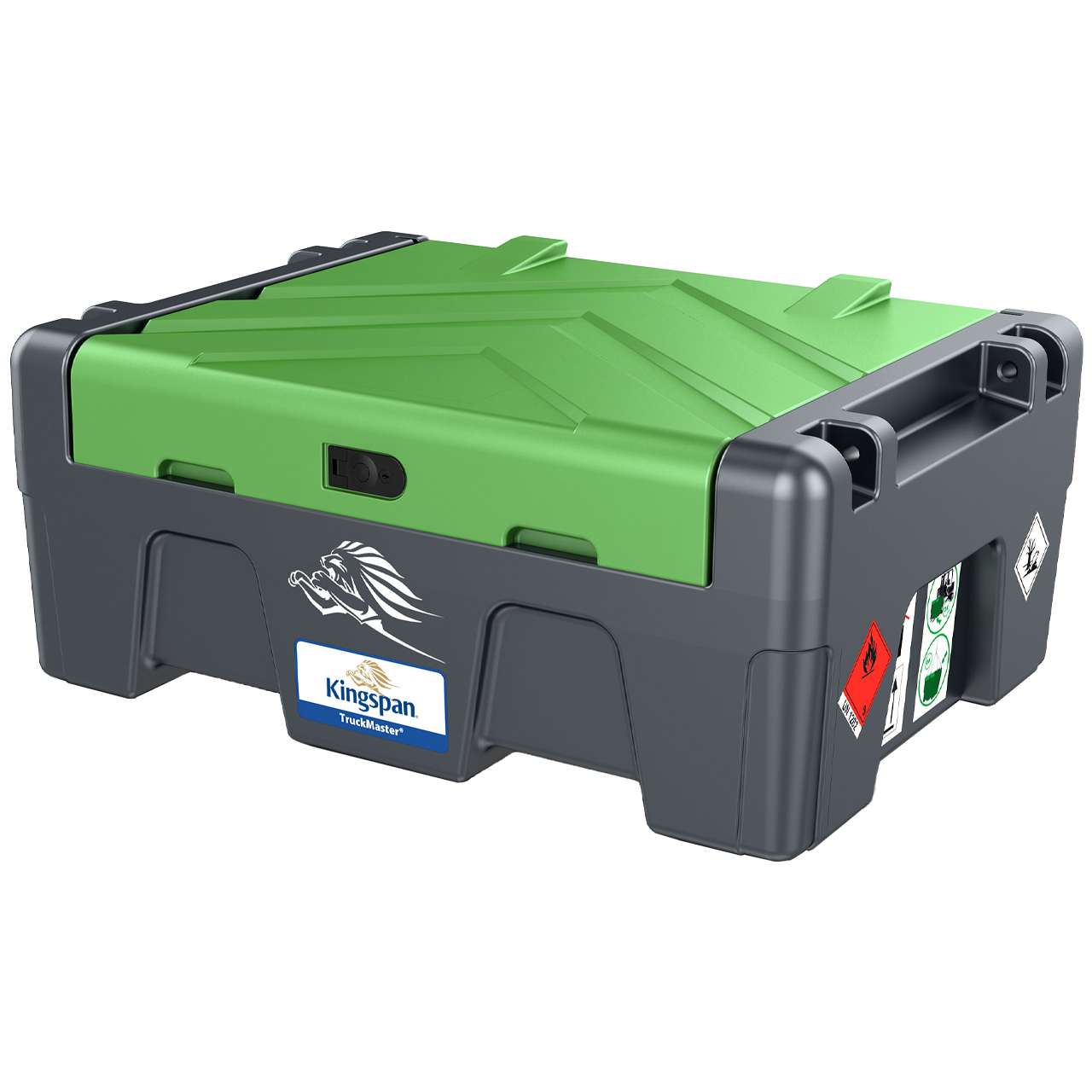 Black TruckMaster® Portable Diesel Storage & Dispensing Tank 53 Gal — TM53